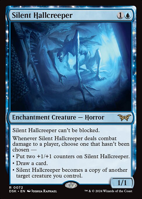 Silent Hallcreeper - Duskmourn: House of Horror #72