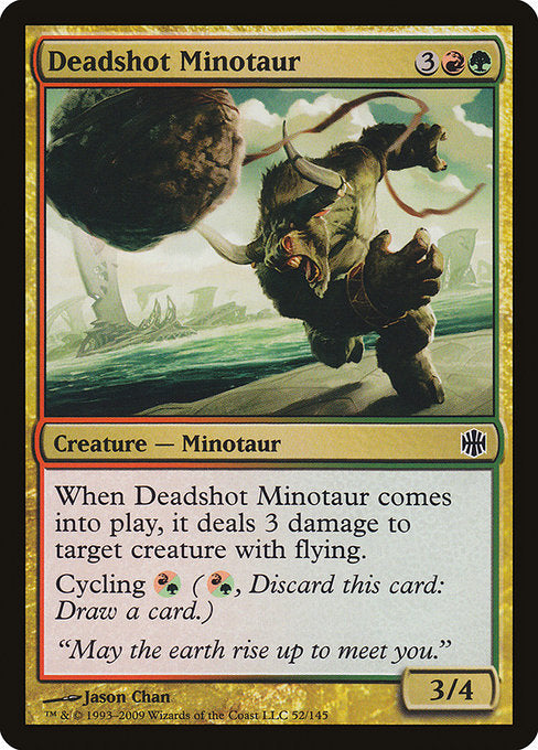 Deadshot Minotaur - Alara Reborn #52