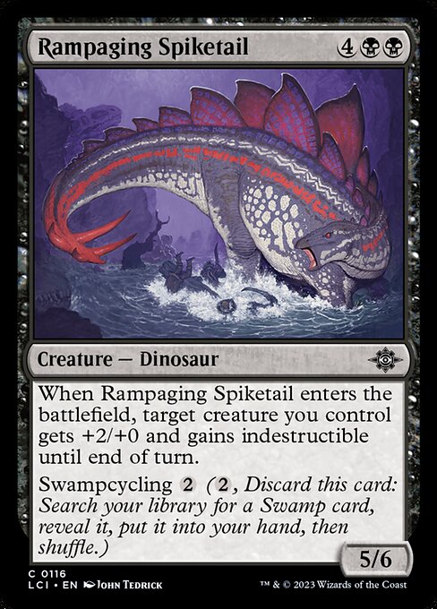 Rampaging Spiketail - The Lost Caverns of Ixalan #116