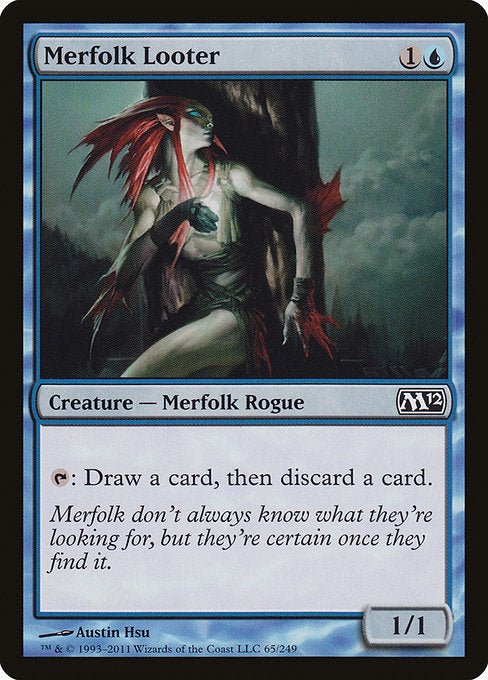 Merfolk Looter - Magic 2012 #65