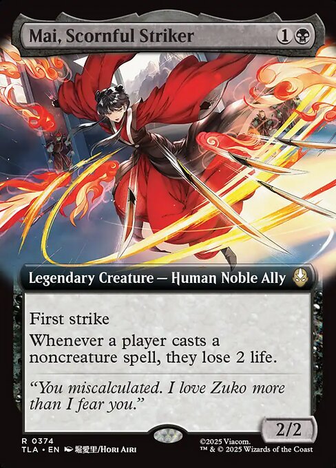 Mai, Scornful Striker - Avatar: The Last Airbender #374