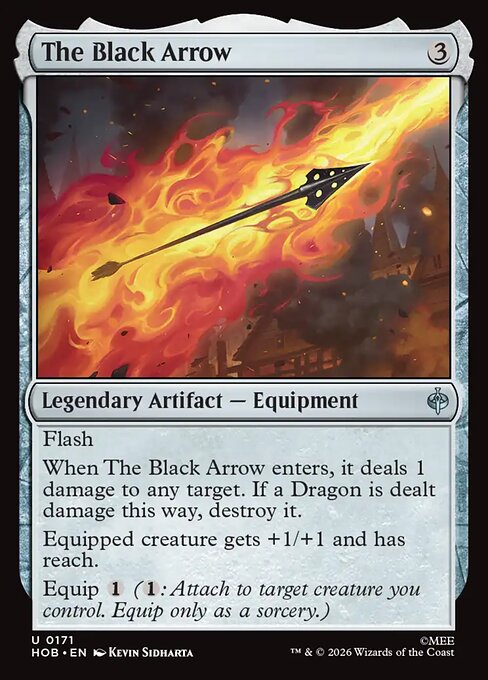 The Black Arrow HOB 171