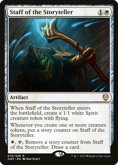 Staff of the Storyteller - Phyrexia: All Will Be One Commander #10