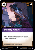 Stealthy Pursuer Riftbound card image
