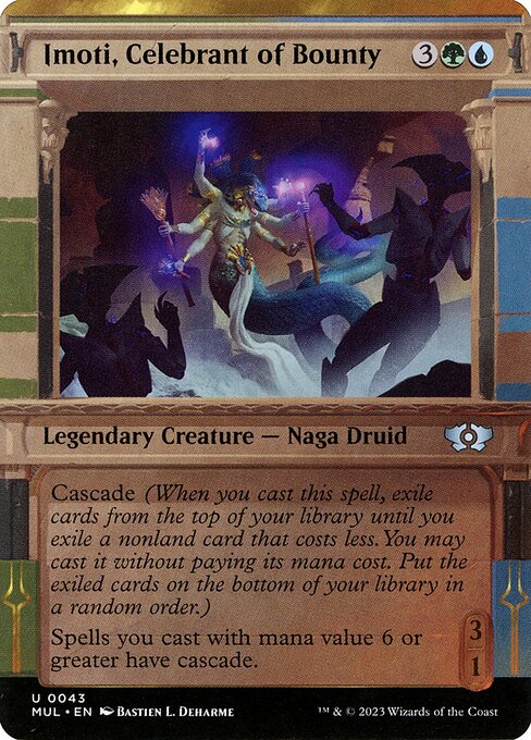 Imoti, Celebrant of Bounty - Multiverse Legends #43