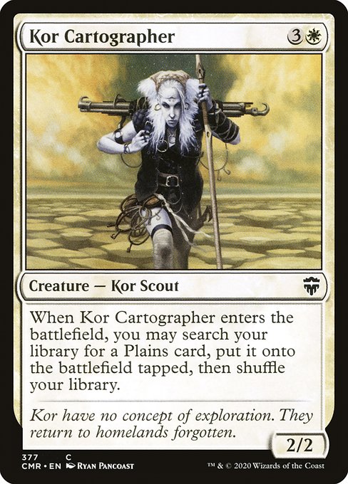 Kor Cartographer - Commander Legends #377