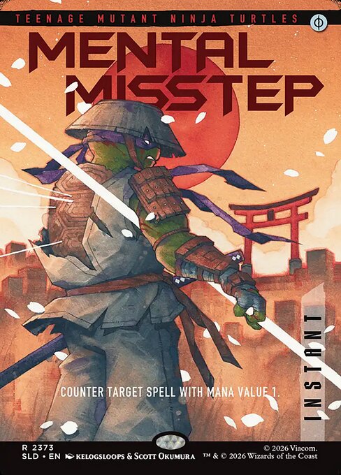 Mental Misstep - Secret Lair Drop Foil