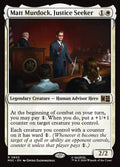 Matt Murdock, Justice Seeker Marvel Super Heroes Commander Magic: The Gathering card image
