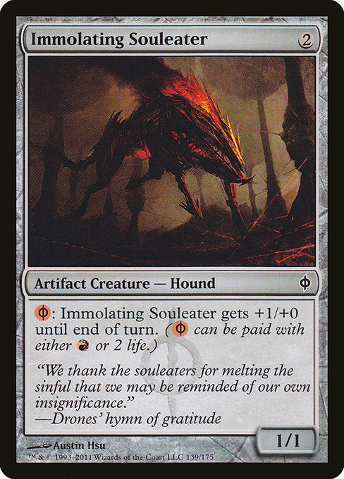 Immolating Souleater - New Phyrexia #139