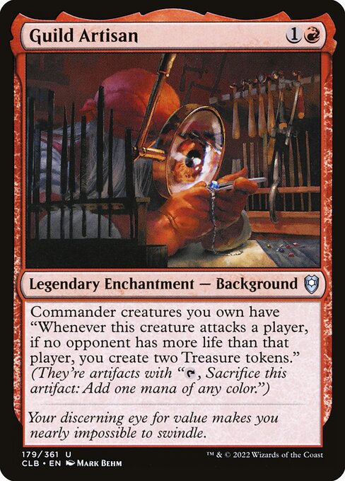 Guild Artisan - Commander Legends: Battle for Baldur's Gate #179