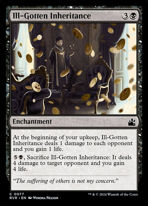 Ill-Gotten Inheritance - Ravnica Remastered #77