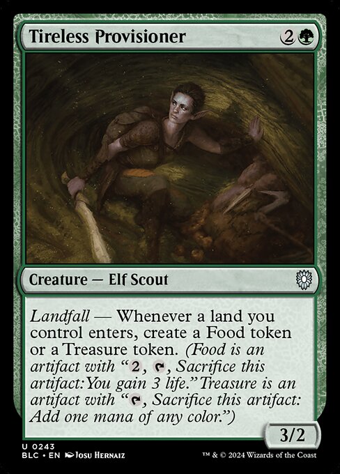 Tireless Provisioner - Bloomburrow Commander #243