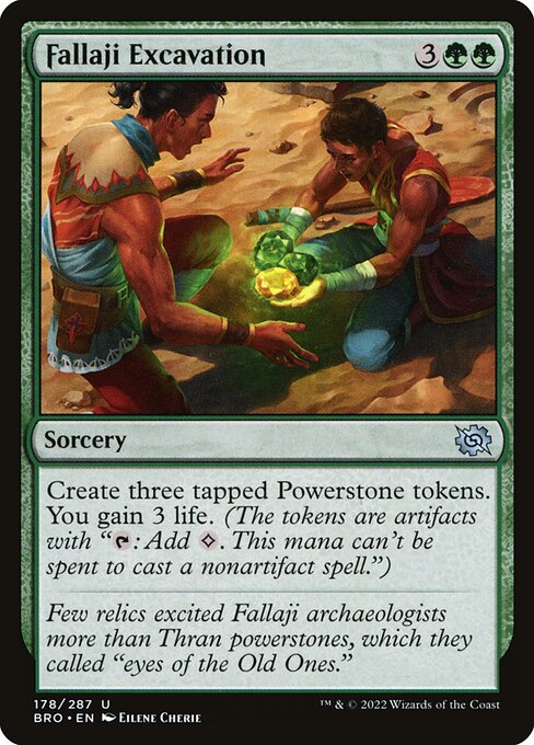 Fallaji Excavation - The Brothers' War #178