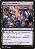 Aggressive Sabotage - Dominaria United #78