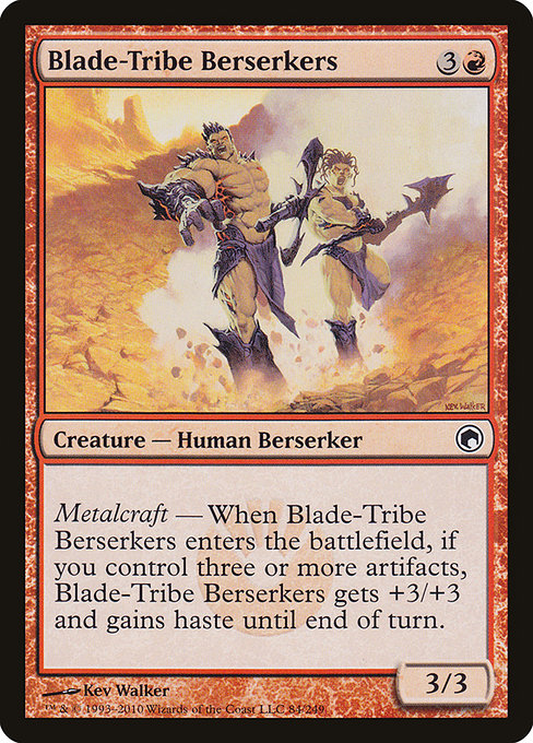 Blade-Tribe Berserkers - Scars of Mirrodin #84