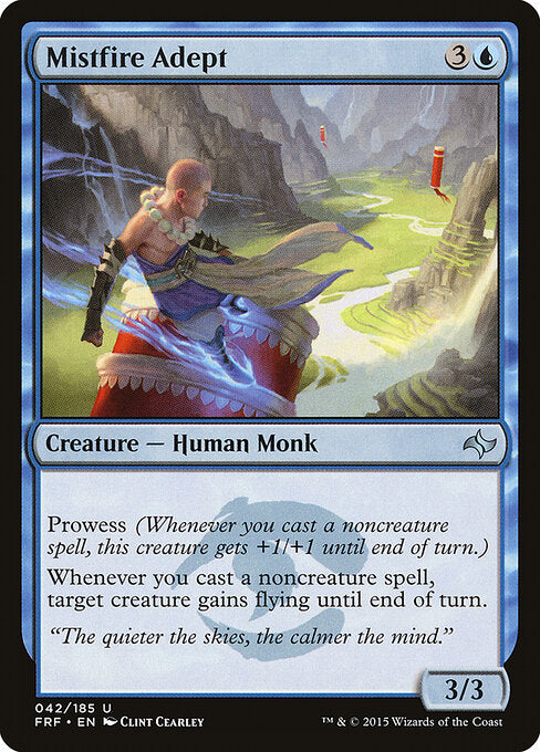 Mistfire Adept Fate Reforged Magic: The Gathering card image