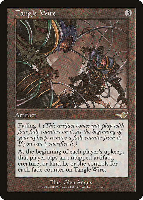 Tangle Wire Nemesis Magic: The Gathering card image