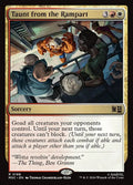 Taunt from the Rampart Marvel Super Heroes Commander Magic: The Gathering card image