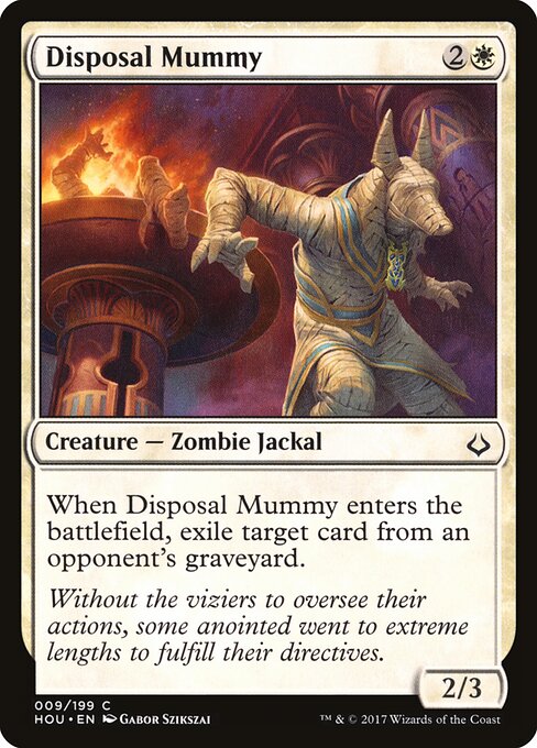 Disposal Mummy Hour of Devastation Magic: The Gathering card image