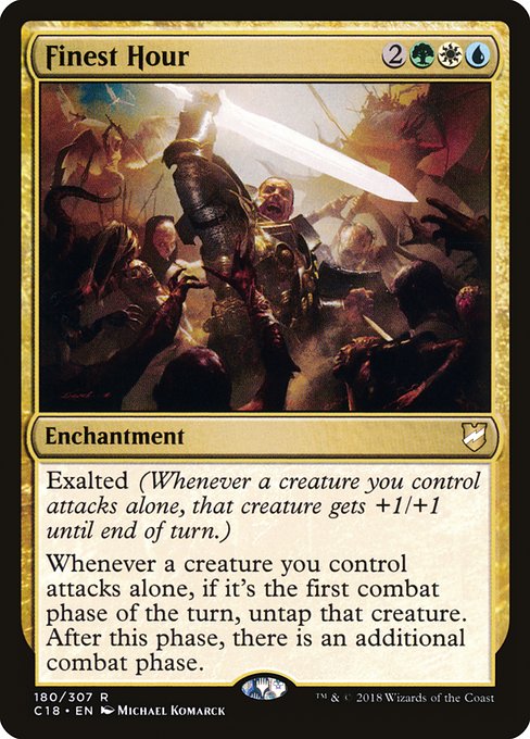 Finest Hour - Commander 2018 #180