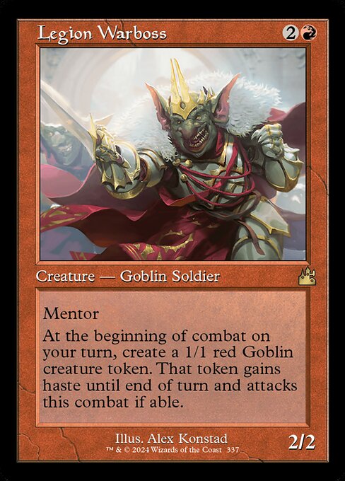 Legion Warboss - Ravnica Remastered #337