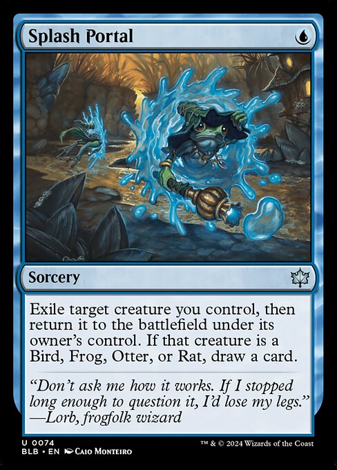 Splash Portal - Bloomburrow #74
