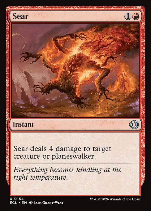 Sear Lorwyn Eclipsed Magic: The Gathering card image