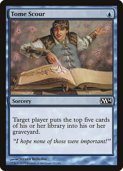 Tome Scour - Magic 2014 #75