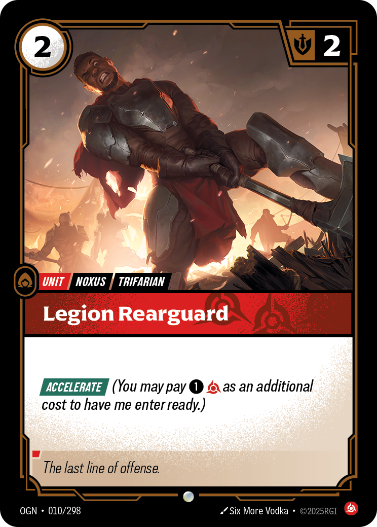 Legion Rearguard Riftbound card image