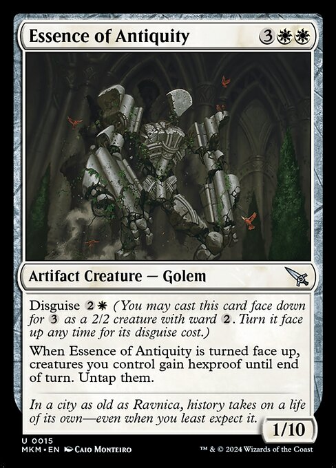 Essence of Antiquity Murders at Karlov Manor Magic: The Gathering card image