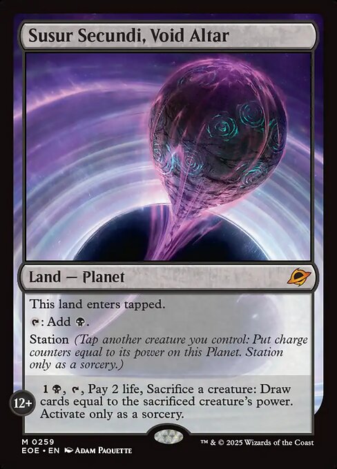 Susur Secundi, Void Altar Edge of Eternities Magic: The Gathering card image