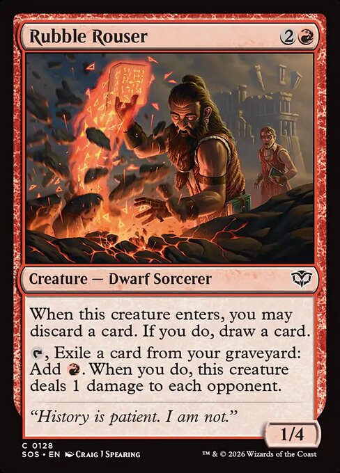 Rubble Rouser - Secrets of Strixhaven #128