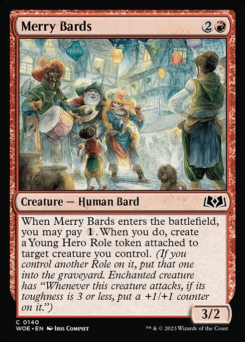 Merry Bards - Wilds of Eldraine #140