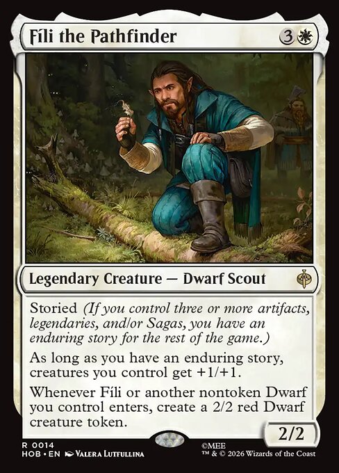 Fíli the Pathfinder – The Hobbit 14 Foil