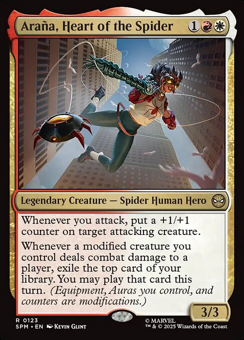 Ara√±a, Heart of the Spider Marvel's Spider-Man Magic: The Gathering card image