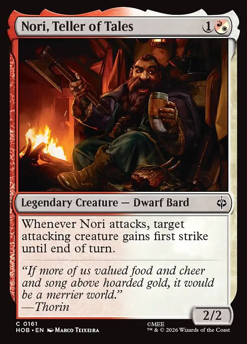 Nori, Teller of Tales HOB 161