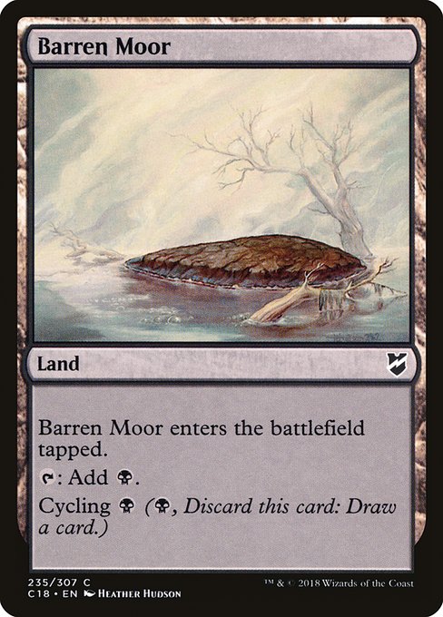 Barren Moor - Commander 2018 #235