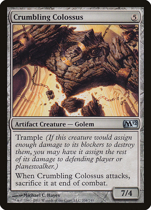 Crumbling Colossus - Magic 2012 #204