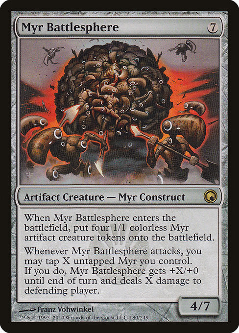 Myr Battlesphere - Scars of Mirrodin #180