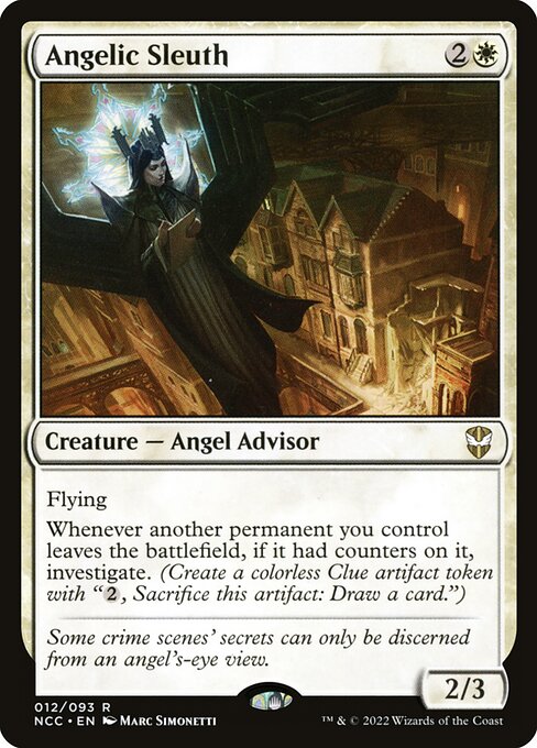 Angelic Sleuth - New Capenna Commander #12