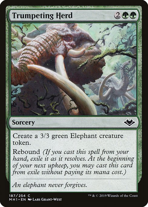 Trumpeting Herd - Modern Horizons #187
