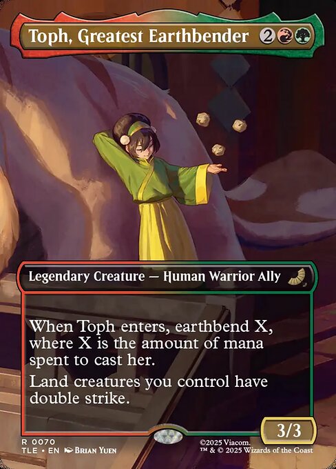 Toph, Greatest Earthbender - Avatar: The Last Airbender Eternal #70