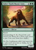 Saber-Tooth Moose-Lion - Avatar: The Last Airbender #194 Magic: The Gathering card image