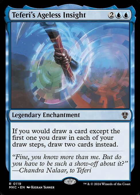 Teferi's Ageless Insight - Murders at Karlov Manor Commander #119