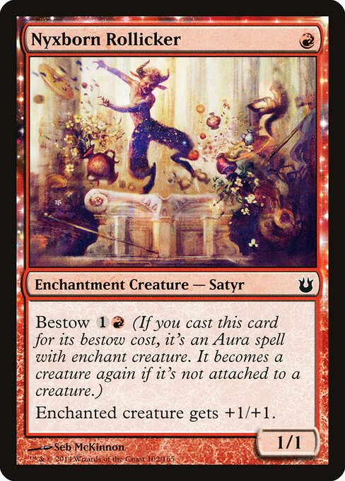 Nyxborn Rollicker Born of the Gods Magic: The Gathering card image