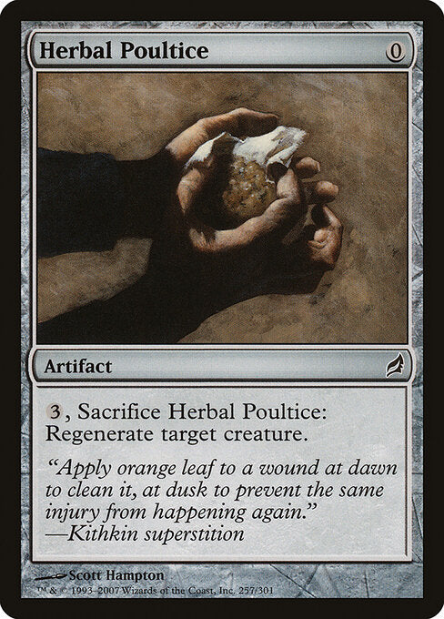 Herbal Poultice Lorwyn Magic: The Gathering card image