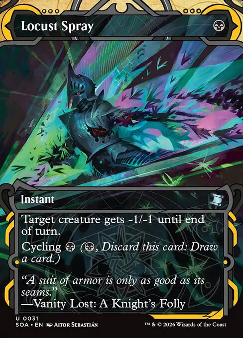 Locust Spray - Secrets of Strixhaven Mystical Archive #31