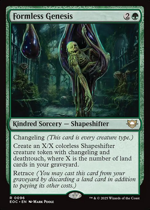 Formless Genesis - Edge of Eternities Commander #96