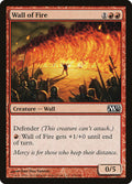 Wall of Fire - Magic 2013 #156 Magic: The Gathering card image