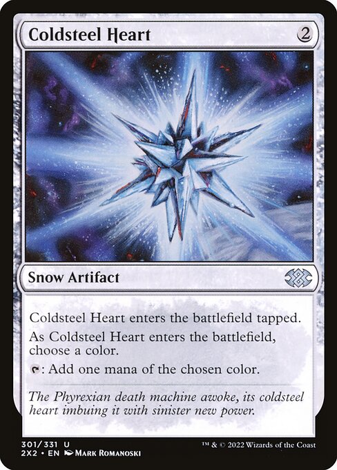 Coldsteel Heart - Double Masters 2022 #301 - Near Mint - Foil